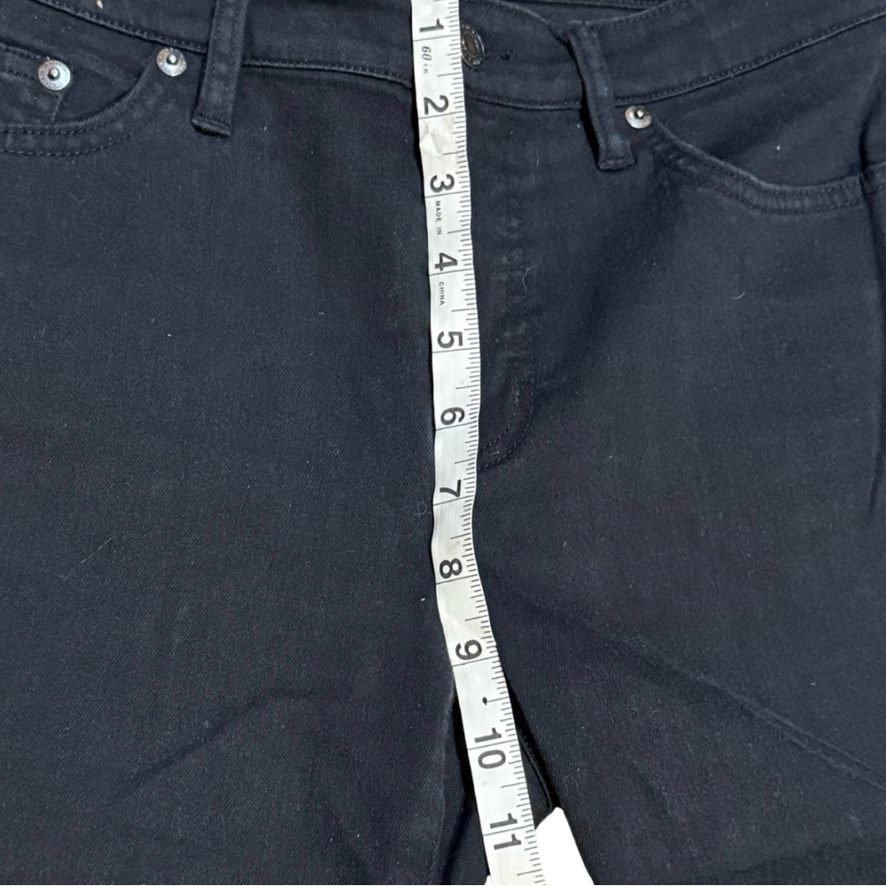 Lauren Ralph Lauren Black Modern Straight Curvy Pants Womens 8 Workwear - Picture 9 of 10